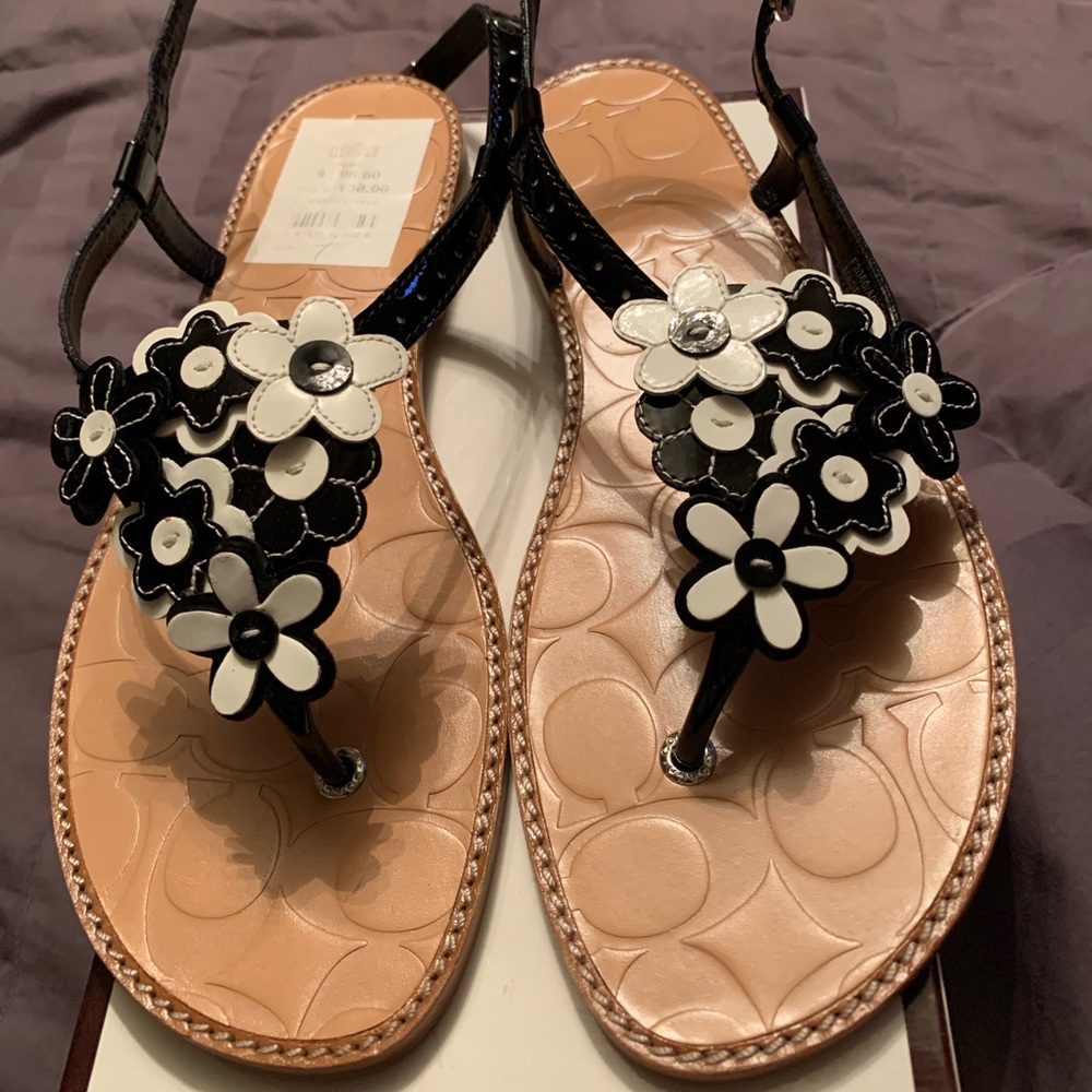 Coach sandals
